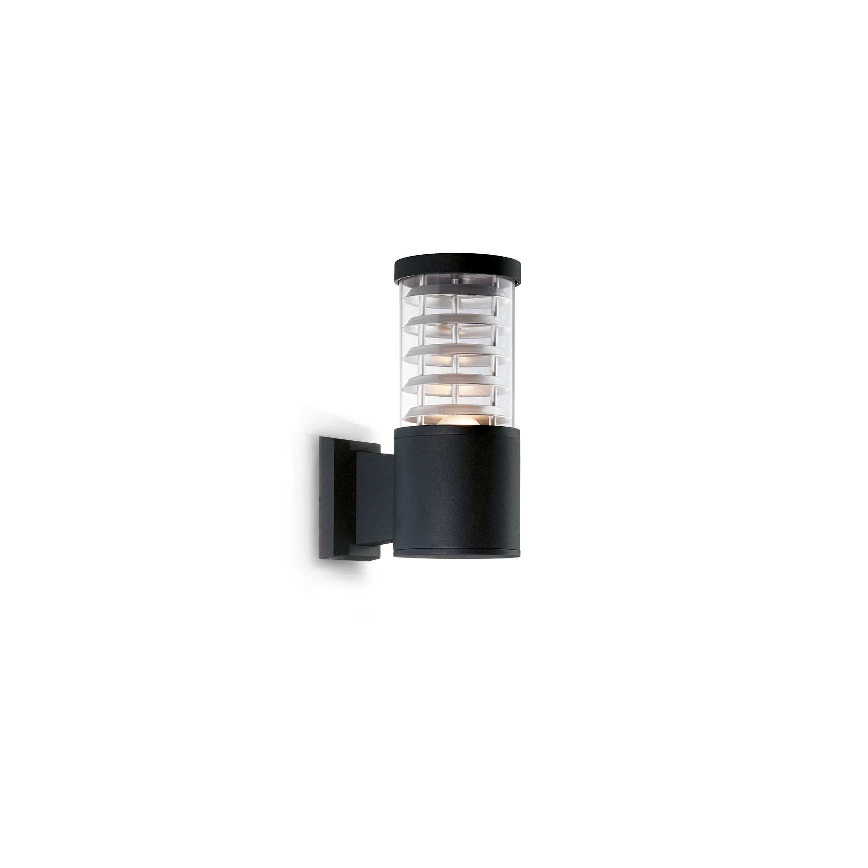 Lampada Da Parete Tronco Ap1 Nero Ideal-Lux