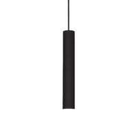 Lampada A Sospensione Tube Sp D4 Nero Ideal-Lux