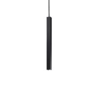 Lampada A Sospensione Ultrathin Sp D040 Square On-Off Nero Ideal-Lux