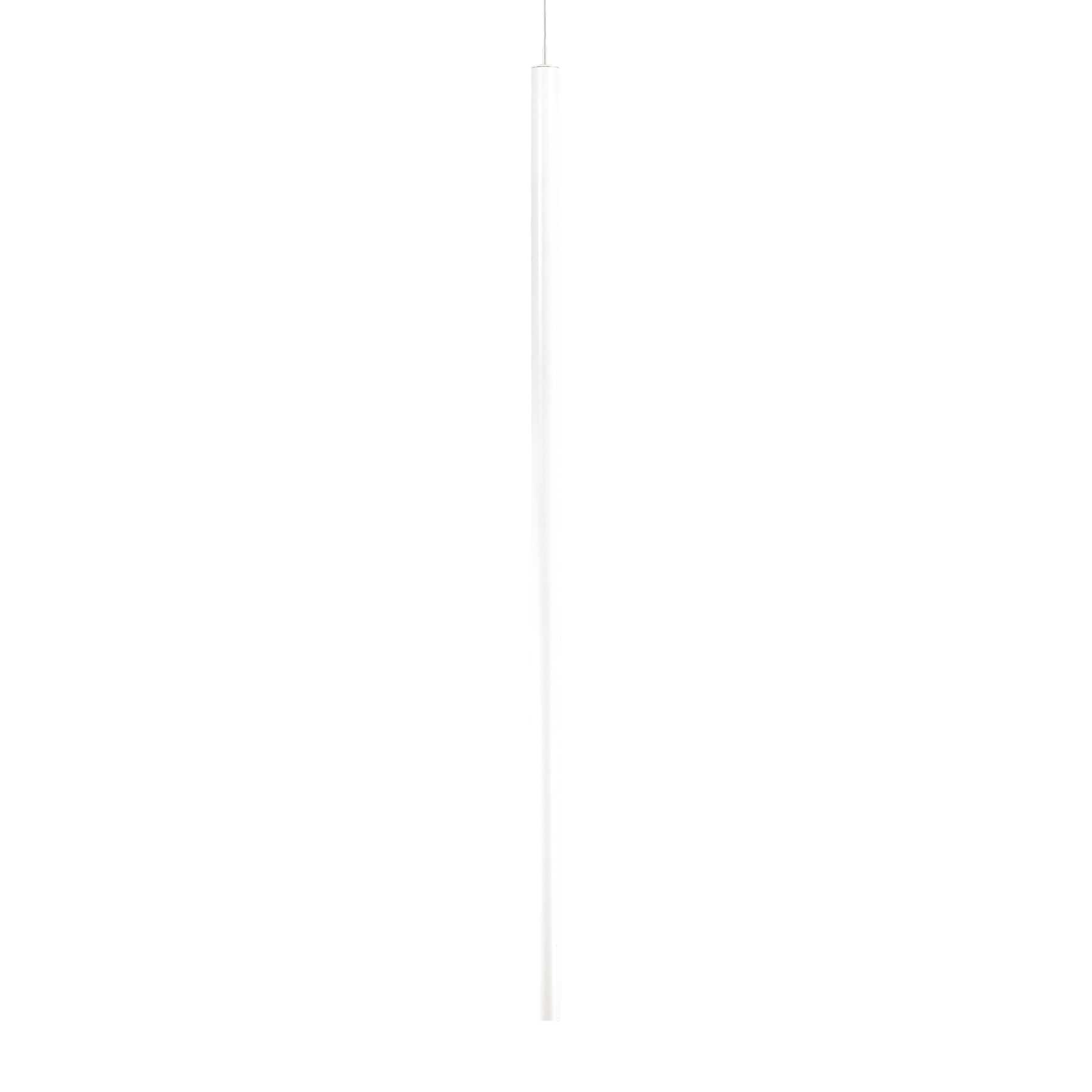Lampada A Sospensione Ultrathin Sp D100 Round On-Off Bianco Ideal-Lux