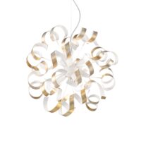 Lampada A Sospensione Vortex Sp6 Oro Ideal-Lux