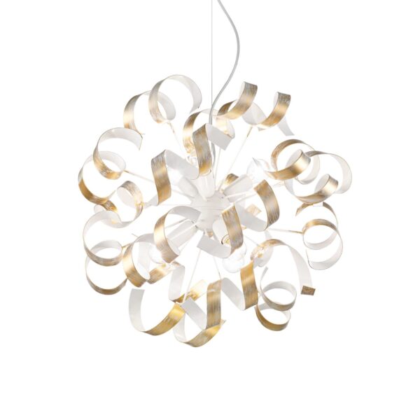 Lampada A Sospensione Vortex Sp6 Oro Ideal-Lux