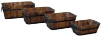 set portavasi da 4 pezzi