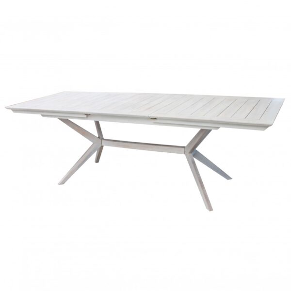TAVOLO BALI 150/200 X 90 BIANCO