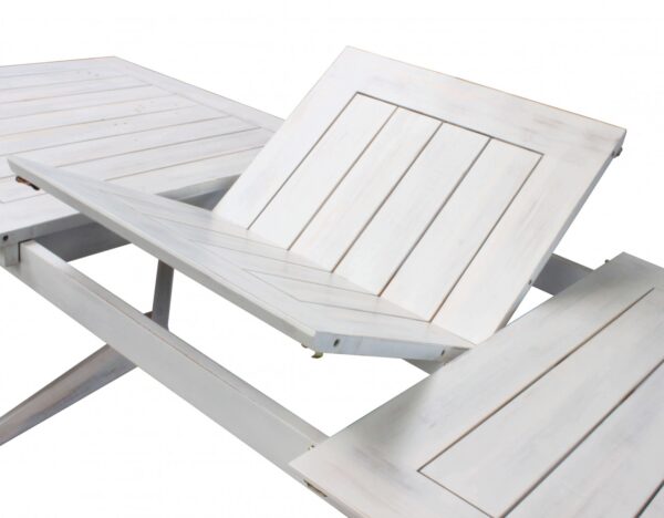 TAVOLO BALI 150/200 X 90 BIANCO