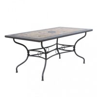 TAVOLO RETTANGOLARE NEREO 160 X 90