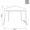 GAZEBO PIEGHEVOLE 3 X 3