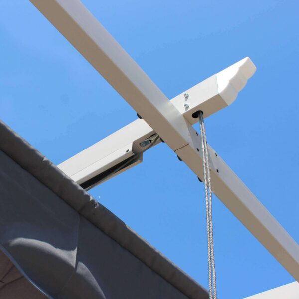GAZEBO ASTORIA 3 X 4 TORTORA TELO GRIGIO