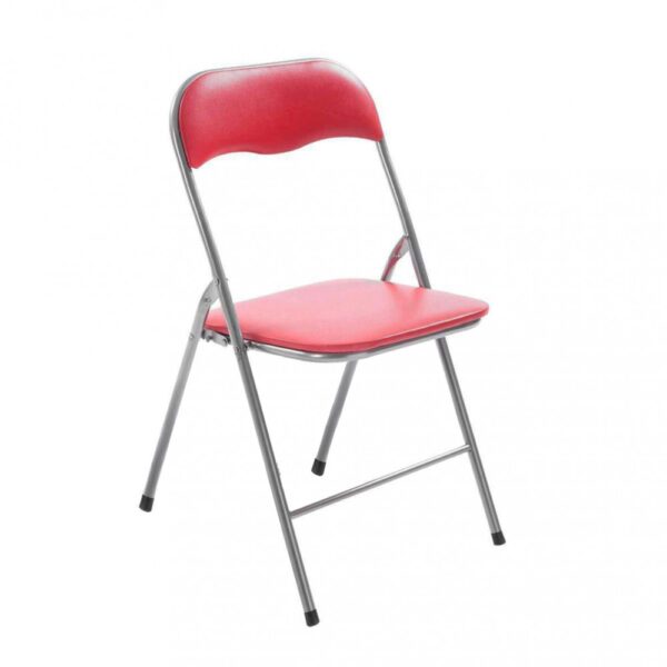 SEDIA PIEGHEVOLE SLIM ROSSA OPACA