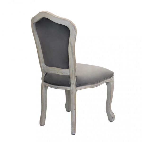 Set di 2 SEDIE CHARLENE IN VELLUTO TAUPE