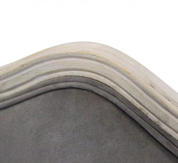 Set di 2 SEDIE CHARLENE IN VELLUTO TAUPE