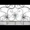 SCAFFALE FLORIANCE 4 PIANI BIANCO OSSIDATO