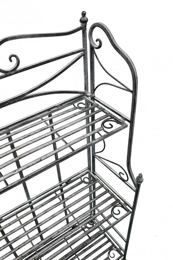 SCAFFALE CLAUDE 3 PIANI BIANCO OSSIDATO