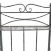 SCAFFALE CLAUDE 3 PIANI BIANCO OSSIDATO