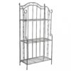SCAFFALE SELENE BIANCO OSSIDATO