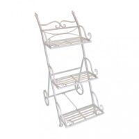 SCAFFALE KIMBERLY BIANCO ANTICO