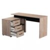 COMPUTER DESK ARHIMED ROVERE ARTIGIANO E NERO