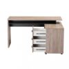COMPUTER DESK ARHIMED ROVERE ARTIGIANO E NERO