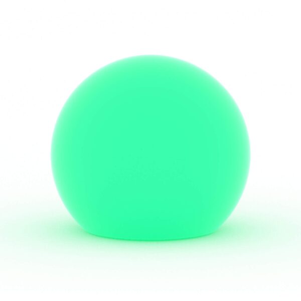 SFERA LUMINOSA GEMINI Ø 70 CON LED MULTICOLOR E BATTERIA SOLARE