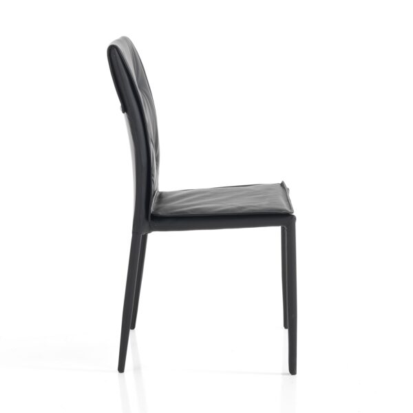 Set di 4 SEDIE LUCIA BLACK TOMASUCCI