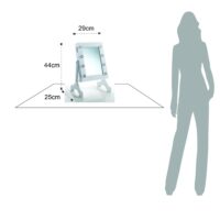 SPECCHIERA DA TAVOLO CON CONTENITORE TOMASUCCI