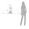 LAMPADA DECORATIVA LANTERN 30,5 TOMASUCCI