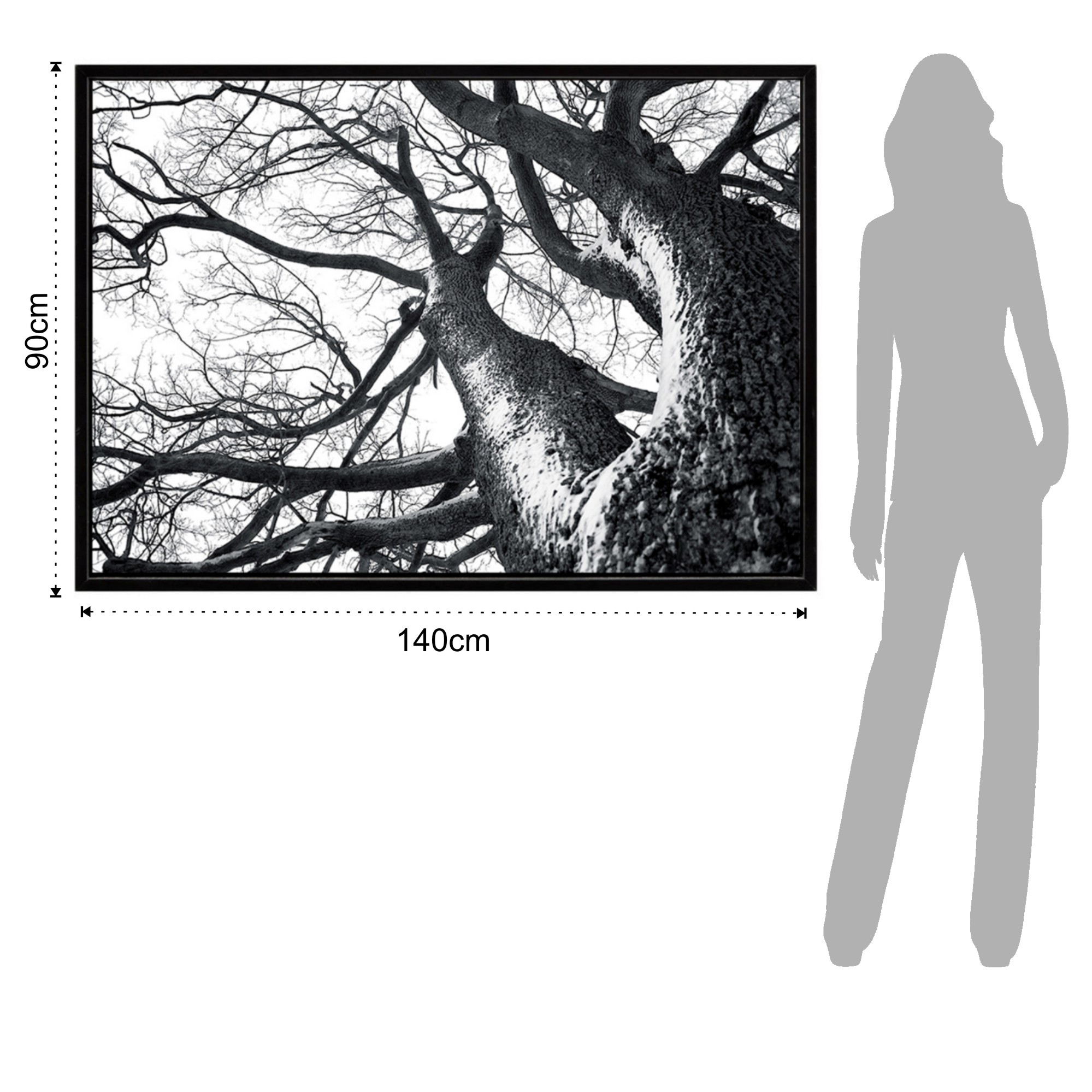 QUADRO WINTER TREE TOMASUCCI
