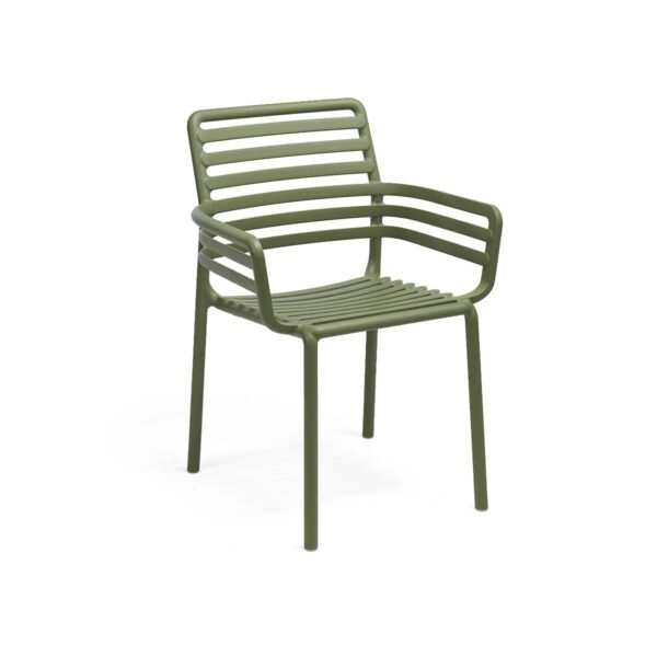 SET da 2 - sedia Doga Armchair Made in Italy