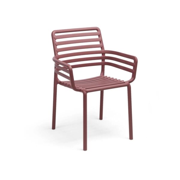 SET da 2 - sedia Doga Armchair Made in Italy