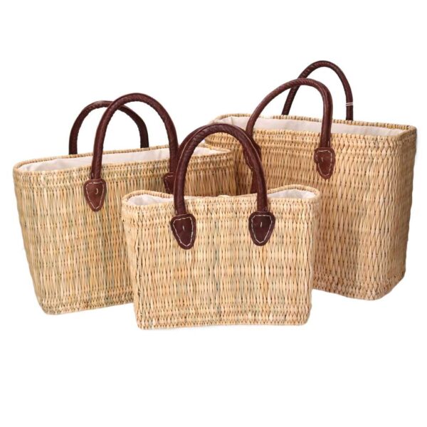 Borsa paglia 1-3 naturale cm 43x18h31/42