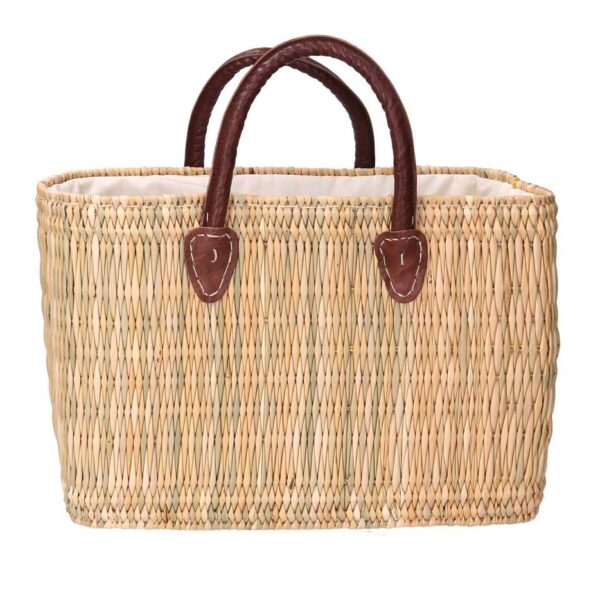 Borsa paglia 1-3 naturale cm 43x18h31/42