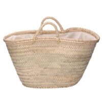 Borsa paglia naturale cm 40x20h25/32