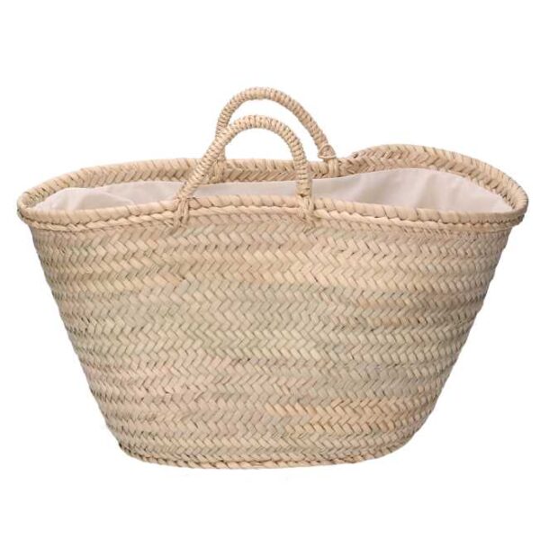 Borsa paglia naturale cm 40x20h25/32