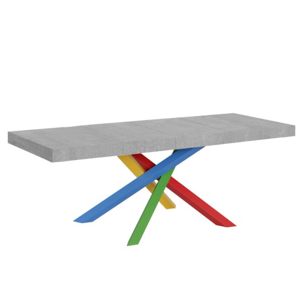 Tavolo allungabile 90x160/264 cm Volantis Premium telaio gambe 4 colori (B)
