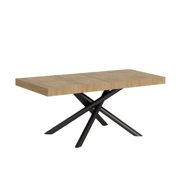 Tavolo allungabile 90x140/244 cm Famas Premium telaio Antracite
