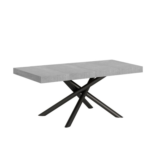 Tavolo allungabile 90x140/244 cm Famas Premium telaio Antracite