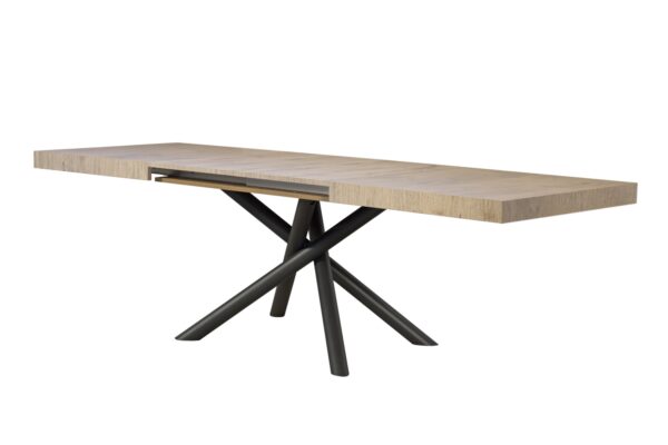 Tavolo allungabile 90x180/284 cm Famas Premium telaio Antracite