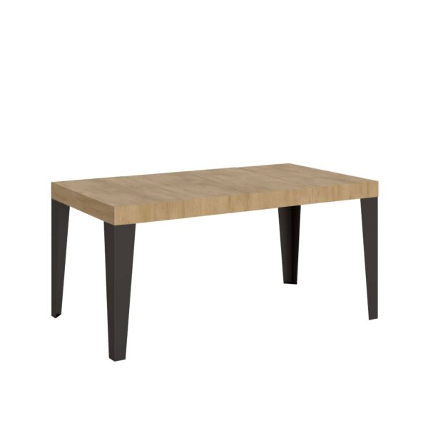 Tavolo allungabile 90x120/224 cm Flame Premium telaio Antracite