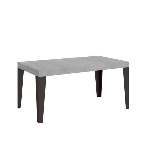 Tavolo allungabile 90x120/224 cm Flame Premium telaio Antracite