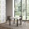 Tavolo allungabile 90x90/246 cm Everyday Premium telaio Antracite