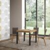 Tavolo allungabile 90x90/246 cm Everyday Premium telaio Antracite