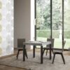 Tavolo allungabile 90x90/246 cm Everyday Premium telaio Antracite