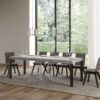 Tavolo allungabile 90x90/246 cm Everyday Premium telaio Antracite