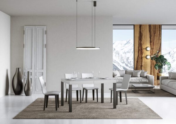 Tavolo allungabile 90x120/224 cm Everyday Premium telaio Antracite
