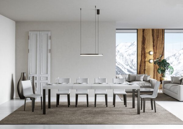Tavolo allungabile 90x160/264 cm Everyday Premium telaio Antracite