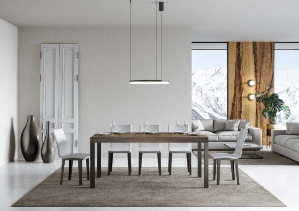 Tavolo allungabile 90x160/264 cm Everyday Premium telaio Antracite