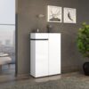 Scarpiera BOB 2 ante con1 cassetto con softclose e 5 ripiani made in Italy