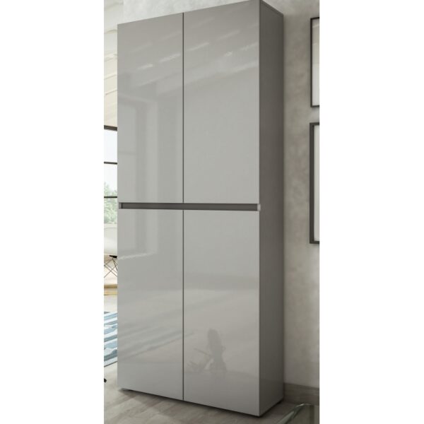 Scarpiera a 4 ante XL con 10 ripiani MISTER made in Italy