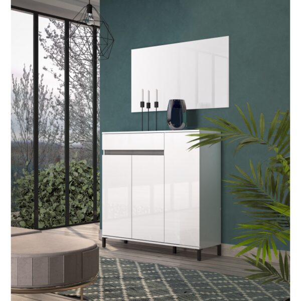 scarpiera a 3 ante in kit