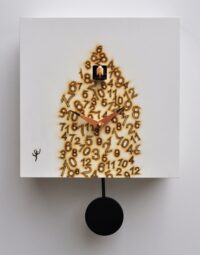 Orologio da parete a cucù NUMERI Made in Italy